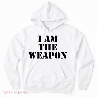 I Am The Weapon Hands OFF Protest  Hoodie