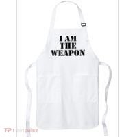 I Am The Weapon Hands OFF Protest  Apron thumb 0