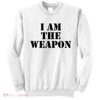 I Am The Weapon Hands OFF Protest  Sweatshirt thumb 0