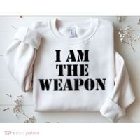 I Am The Weapon Hands OFF Protest  Sweatshirt thumb 2