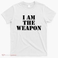 I Am The Weapon Hands OFF Protest  T-Shirt thumb 0