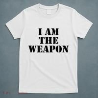 I Am The Weapon Hands OFF Protest  T-Shirt thumb 5
