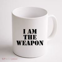 I Am The Weapon Hands OFF Protest  Coffee Mug thumb 1