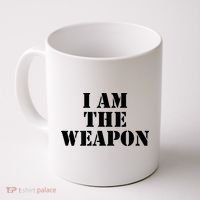 I Am The Weapon Hands OFF Protest  Coffee Mug thumb 0