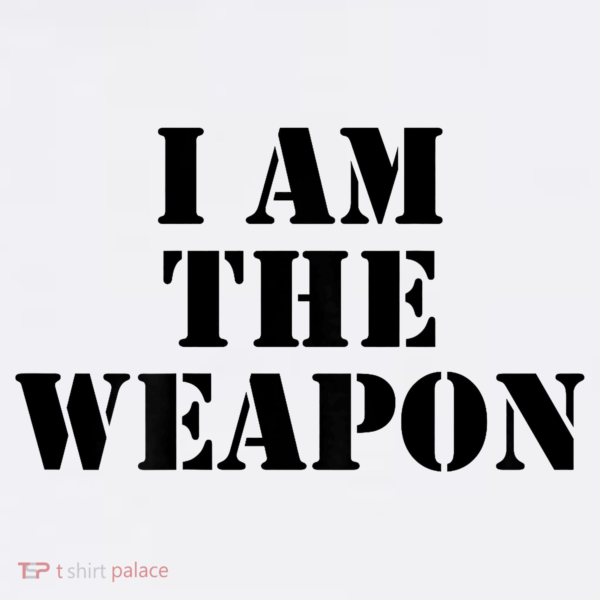 I Am The Weapon Hands OFF Protest  Beanie