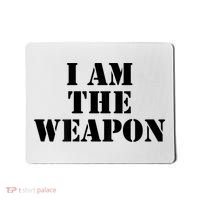 I Am The Weapon Hands OFF Protest  Mousepad thumb 0