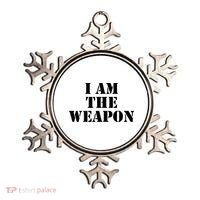 I Am The Weapon Hands OFF Protest  Ornament thumb 0