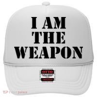 I Am The Weapon Hands OFF Protest  Hat thumb 0