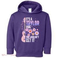 It's A Taylor Vibe You Wouldn't Get It Toddler Hoodie thumb 0