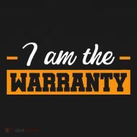I Am The Warranty Kids Long Sleeve Shirt thumb 2