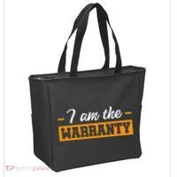 I Am The Warranty Tote Bag thumb 2