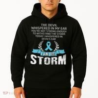 I Am The Storm Prostate Cancer Awareness Hoodie thumb 2