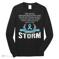 I Am The Storm Prostate Cancer Awareness Long Sleeve Shirt thumb 0