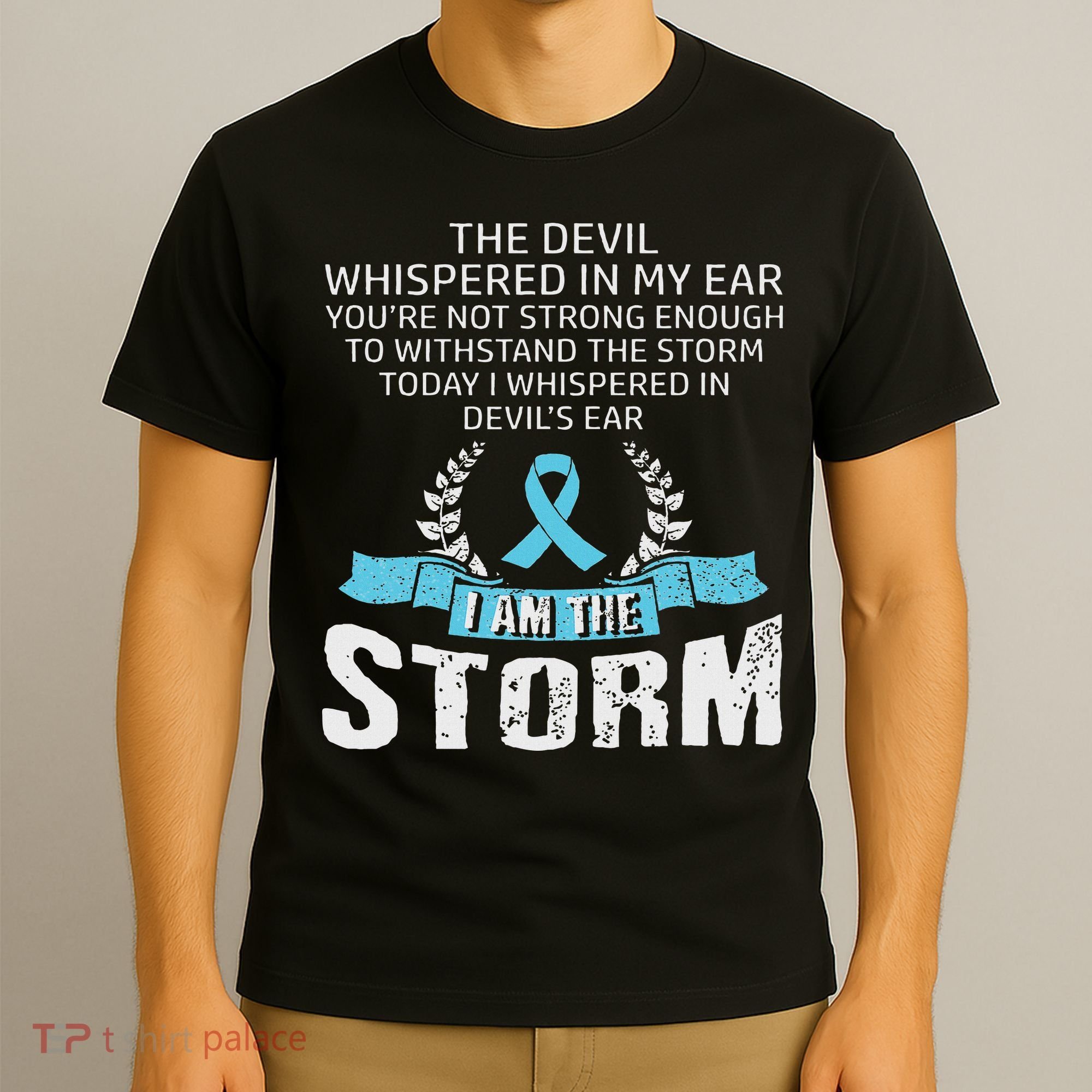I Am The Storm Prostate Cancer Awareness T-Shirt