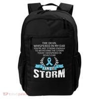 I Am The Storm Prostate Cancer Awareness Backpack thumb 0
