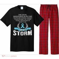 I Am The Storm Prostate Cancer Awareness Pajama Set thumb 0