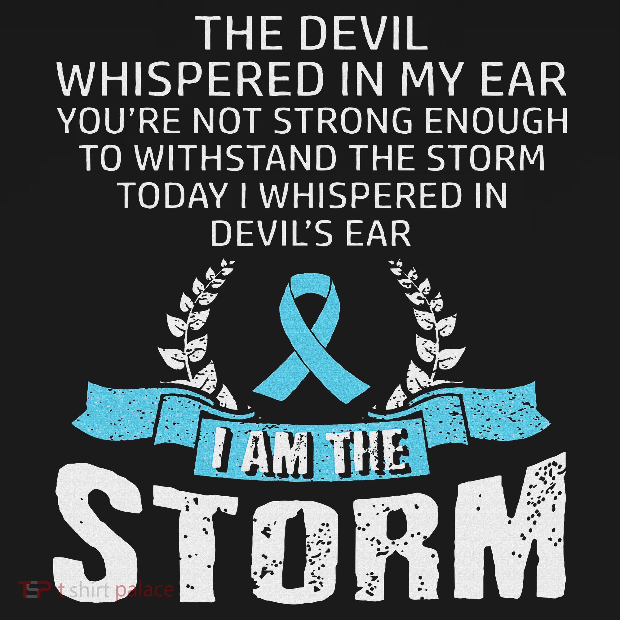 I Am The Storm Prostate Cancer Awareness Women's Hoodie