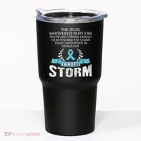 I Am The Storm Prostate Cancer Awareness Tumbler thumb 0