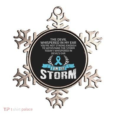 I Am The Storm Prostate Cancer Awareness Ornament