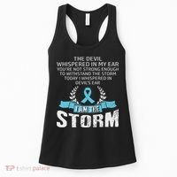 I Am The Storm Prostate Cancer Awareness Women's Tank Top thumb 0