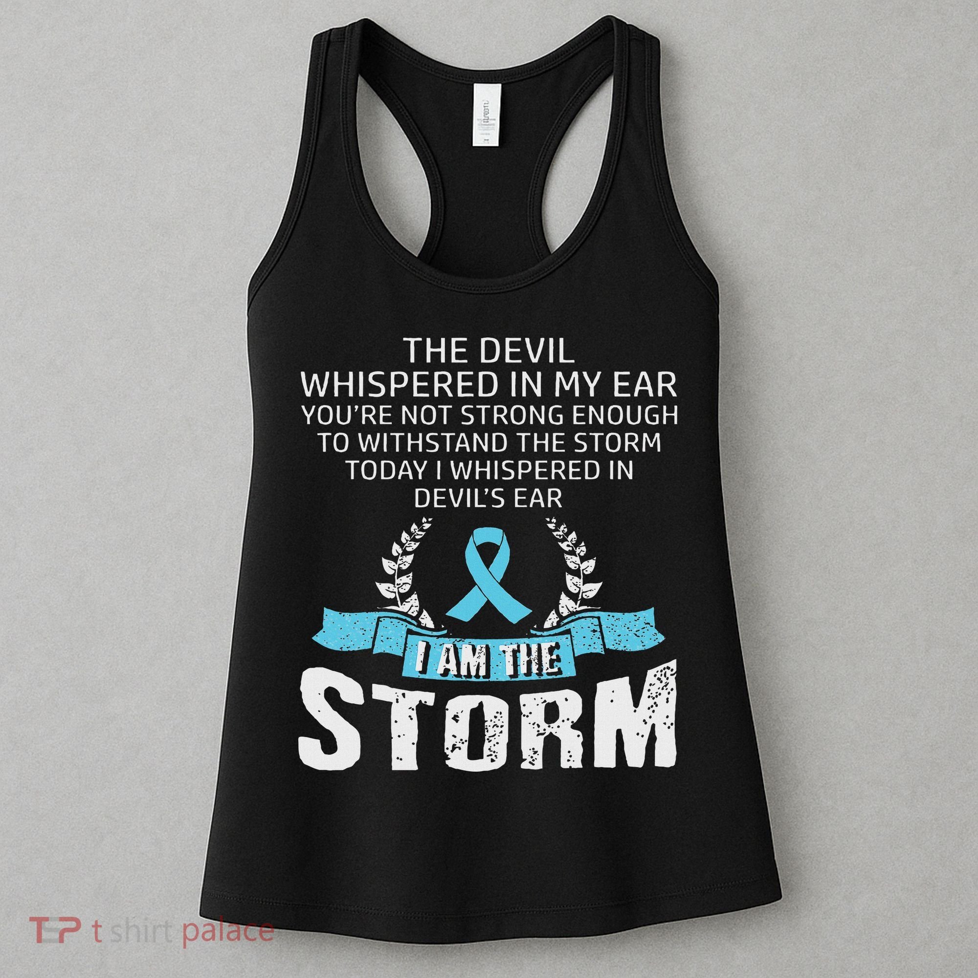 I Am The Storm Prostate Cancer Awareness Women's Tank Top