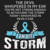 I Am The Storm Prostate Cancer Awareness Hat thumb 2