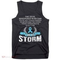 I Am The Storm Prostate Cancer Awareness Tank Top thumb 0