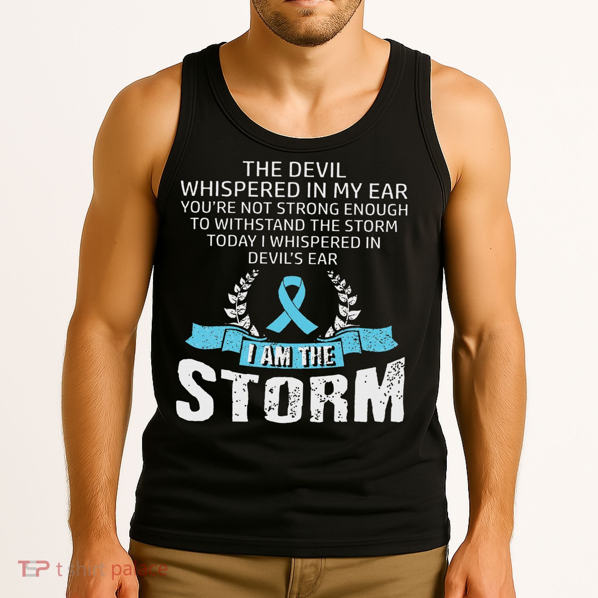 I Am The Storm Prostate Cancer Awareness Tank Top