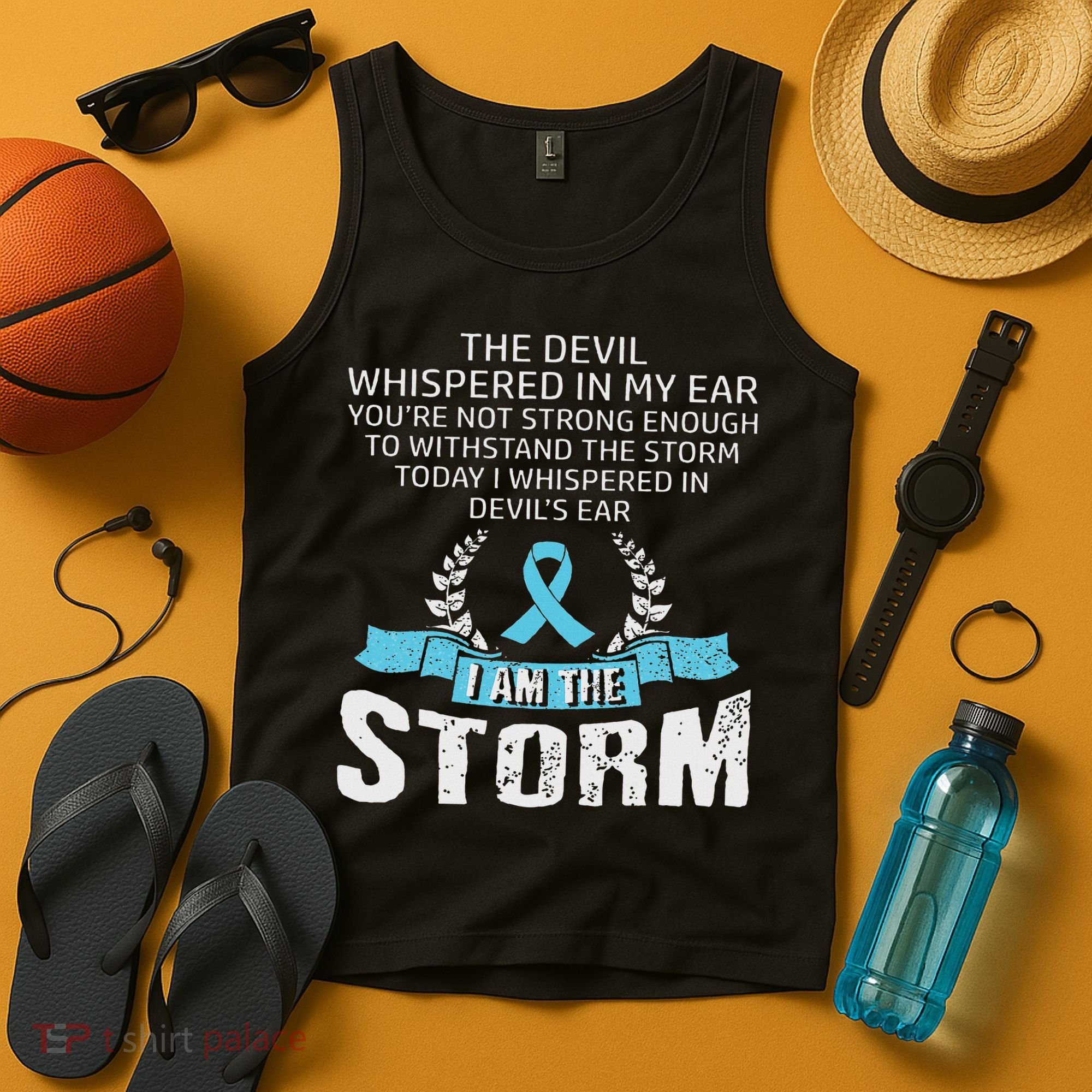 I Am The Storm Prostate Cancer Awareness Tank Top
