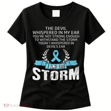I Am The Storm Prostate Cancer Awareness Women's T-Shirt
