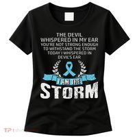 I Am The Storm Prostate Cancer Awareness Women's T-Shirt thumb 0