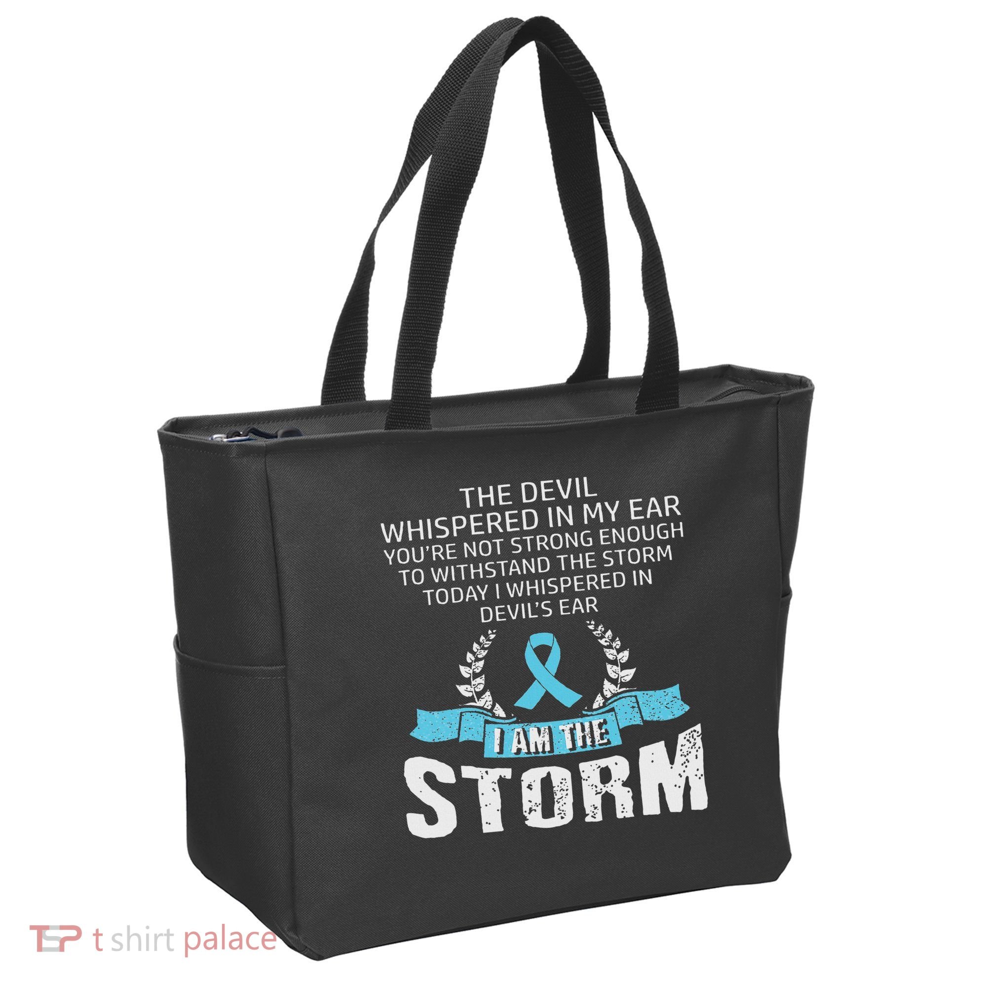I Am The Storm Prostate Cancer Awareness Tote Bag