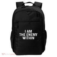 I Am The Enemy Within Simple Cute Backpack thumb 0