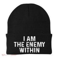 I Am The Enemy Within Simple Cute Beanie thumb 0
