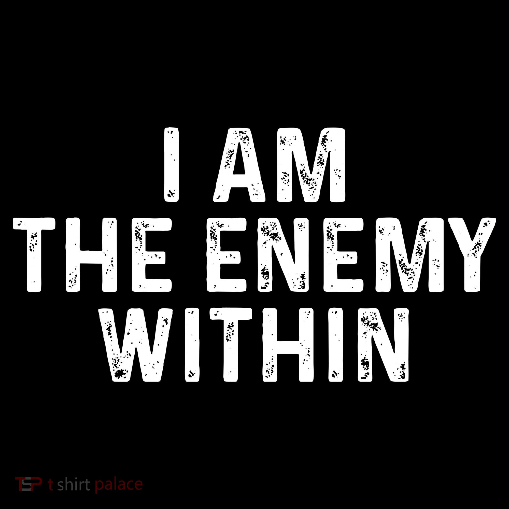 I Am The Enemy Within Simple Cute Ornament