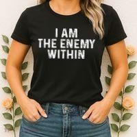 I Am The Enemy Within Simple Cute Women's T-Shirt thumb 2