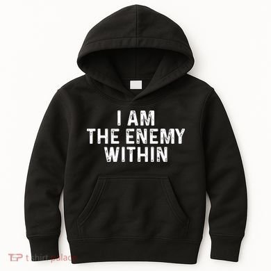 I Am The Enemy Within Simple Cute Kids Hoodie
