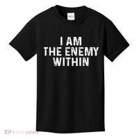 I Am The Enemy Within Simple Cute Kids T-Shirt thumb 0