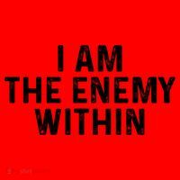 I Am The Enemy Within Simple Cute Santa Hat thumb 1
