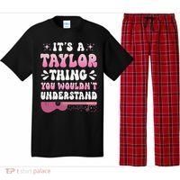 ItS A Taylor Thing You WouldnT Understand Retro Groovy Pajama Set thumb 0