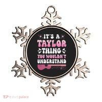 ItS A Taylor Thing You WouldnT Understand Retro Groovy Ornament thumb 0