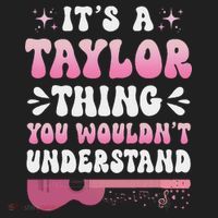 ItS A Taylor Thing You WouldnT Understand Retro Groovy Golf Towel thumb 3