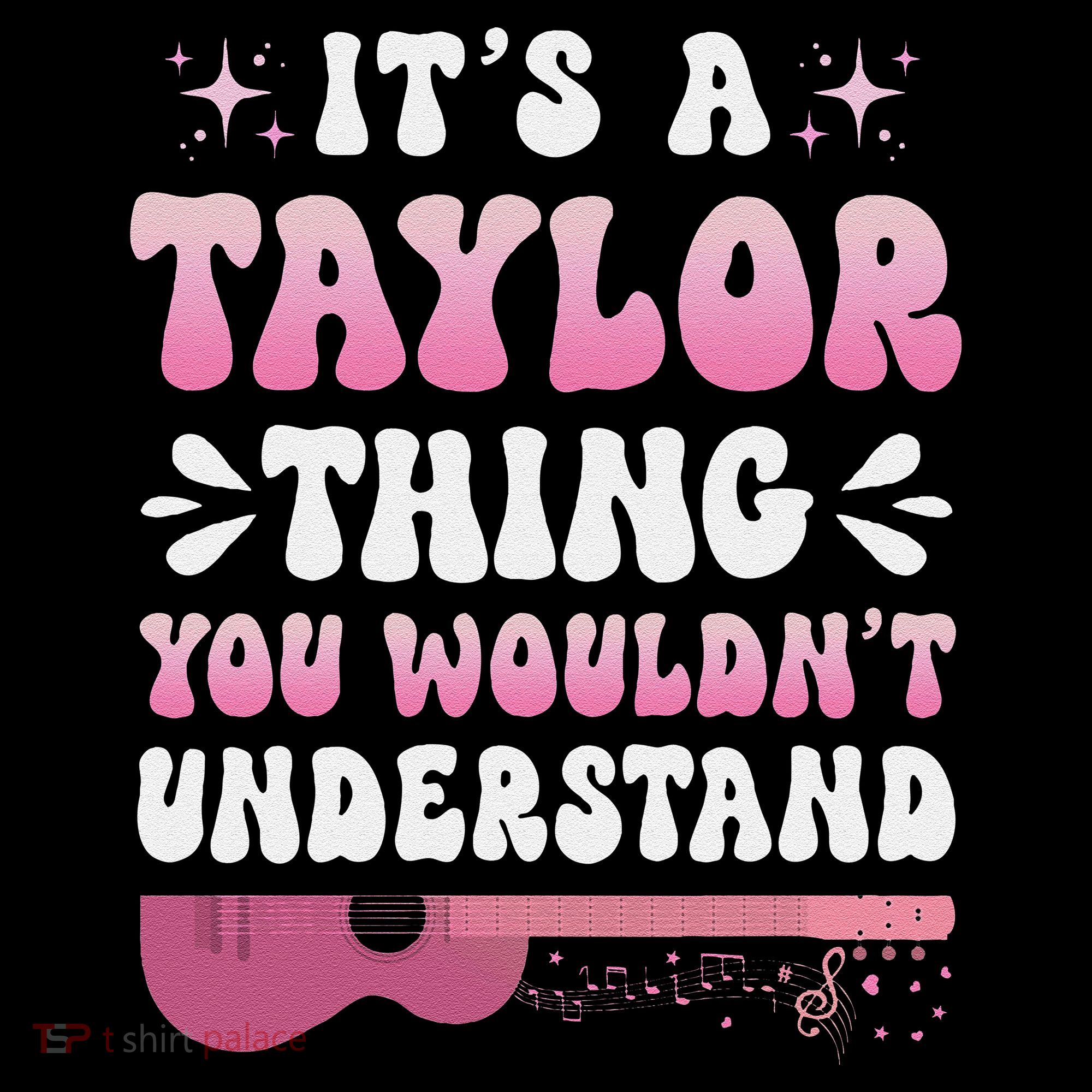 ItS A Taylor Thing You WouldnT Understand Retro Groovy Kids Sweatshirt