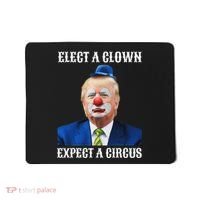 Impeach Anti Trump Elect A Clown Expect A Circus Fun Gift Mousepad thumb 0