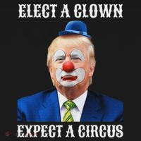 Impeach Anti Trump Elect A Clown Expect A Circus Fun Gift Tank Top thumb 6