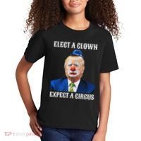 Impeach Anti Trump Elect A Clown Expect A Circus Fun Gift Kids T-Shirt thumb 2
