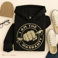 I Am The Warranty Car Lover Hoodie thumb 4