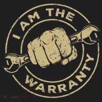 I Am The Warranty Car Lover Beanie thumb 2
