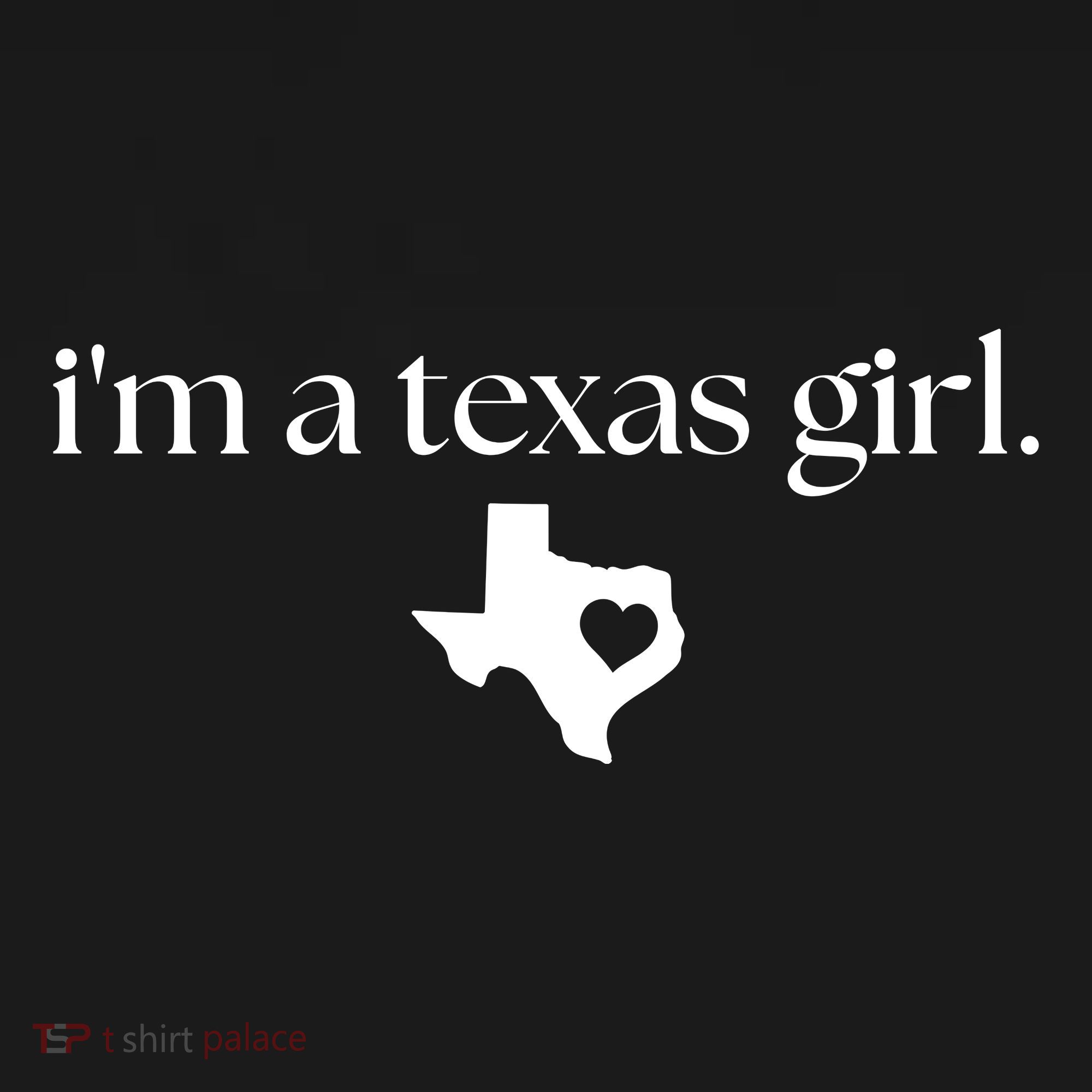 IM A Texas Girl. Texas State Home Women's Hoodie