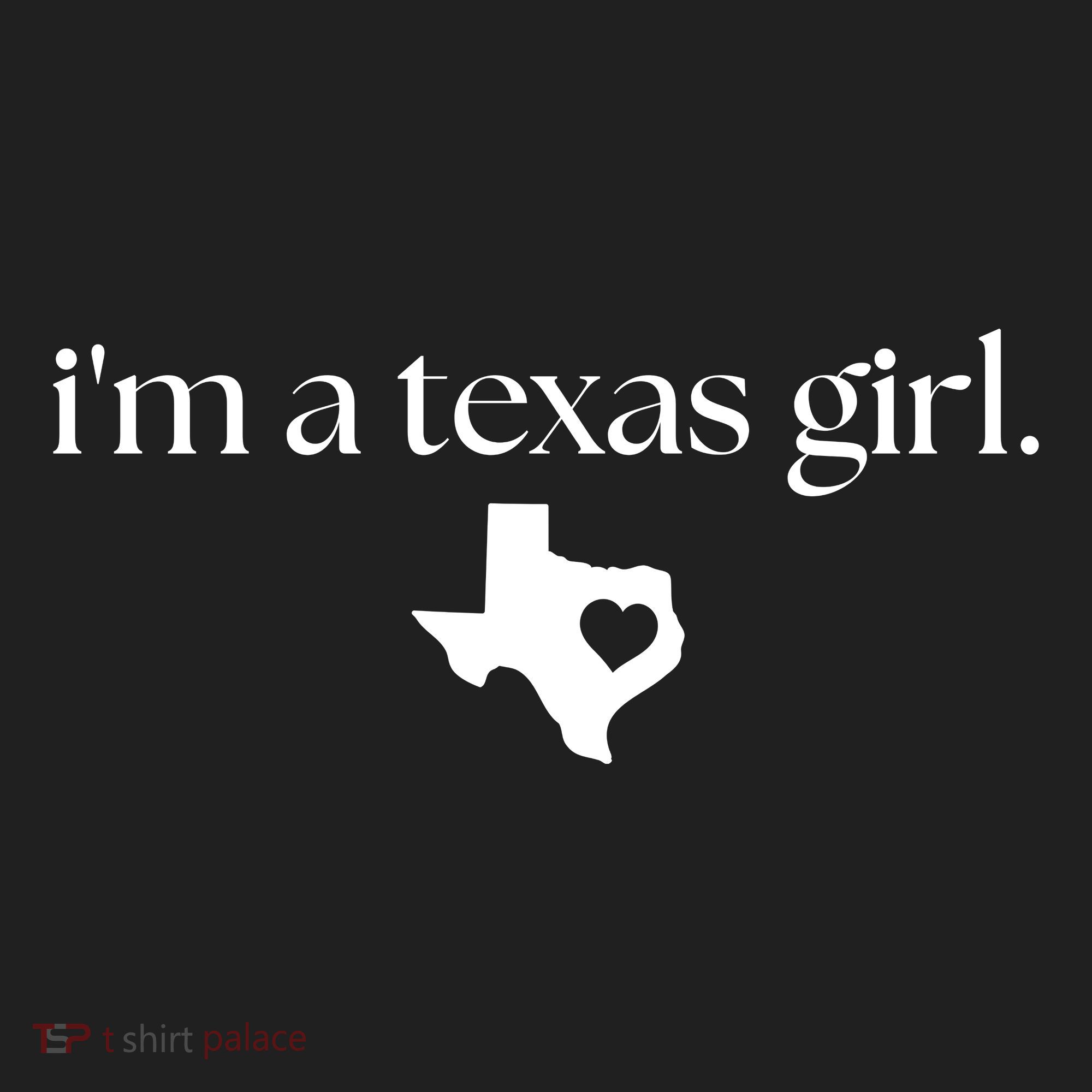 IM A Texas Girl. Texas State Home Golf Towel